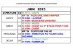 thumbnail of Calendrier des animations 06-25