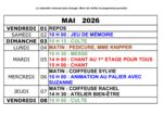 thumbnail of Calendrier des animations 05-26